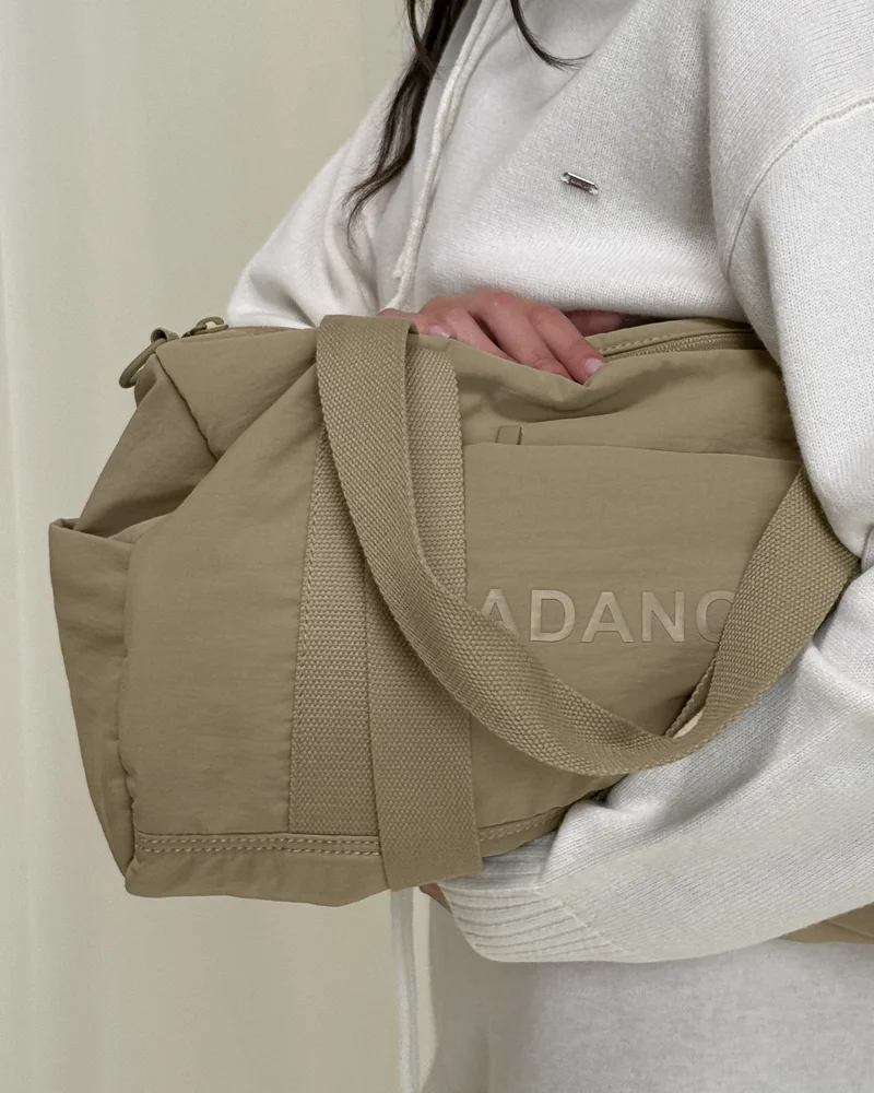 Nylon Duffle Bag - Pistachio Green