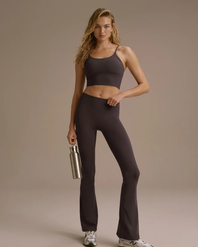 Flared Yoga Pant - Graphite Grey