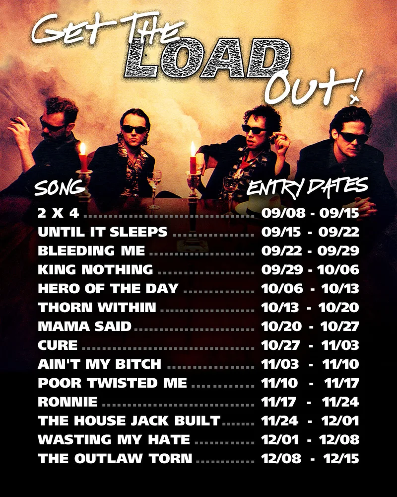 Get the Load Out Schedule