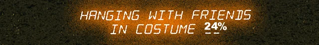 Hanging with friends in costume