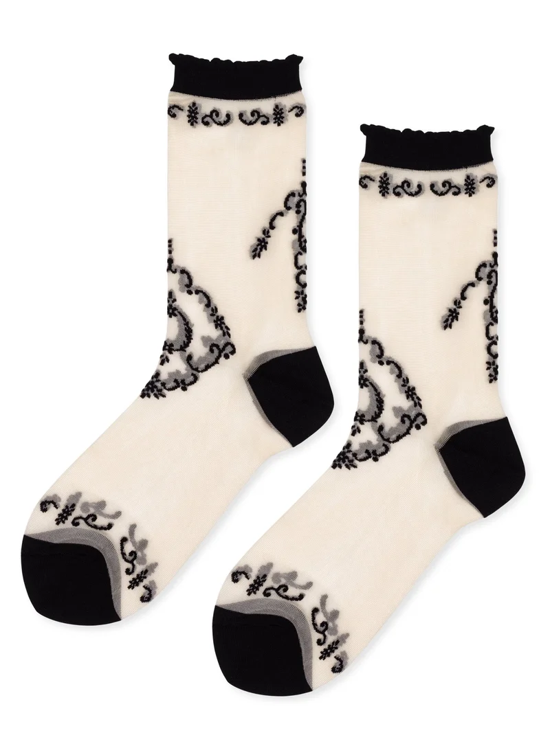Image of Doily Sheer Crew