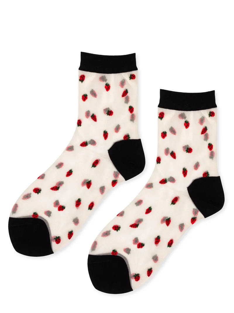 Image of Baby Strawberry Sheer Short Crew
