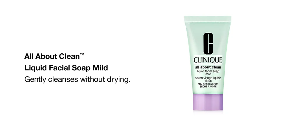 All About Clean™ Liquid Facial Soap Mild | Gently cleanses without drying.