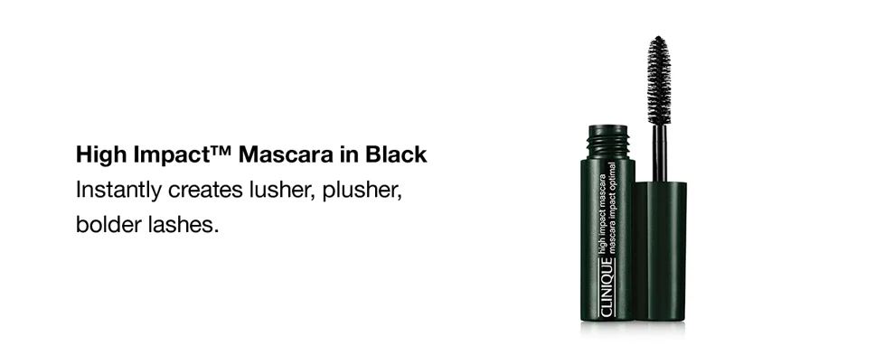 High Impact™ Mascara in Black | Instantly creates lusher, plusher, bolder lashes.