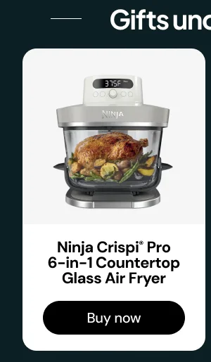 Gifts under $300: Ninja Crispi® Pro 6-in-1 Countertop Glass Air Fryer