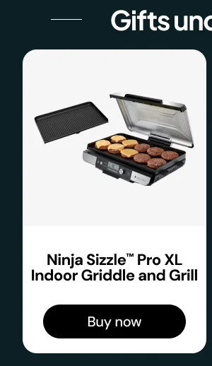 Gifts under $200: Ninja Sizzle™ Pro XL Indoor Griddle and Grill