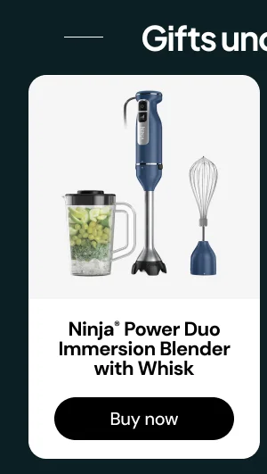 Gifts under $100: Ninja® Power Duo Immersion Blender with Whisk