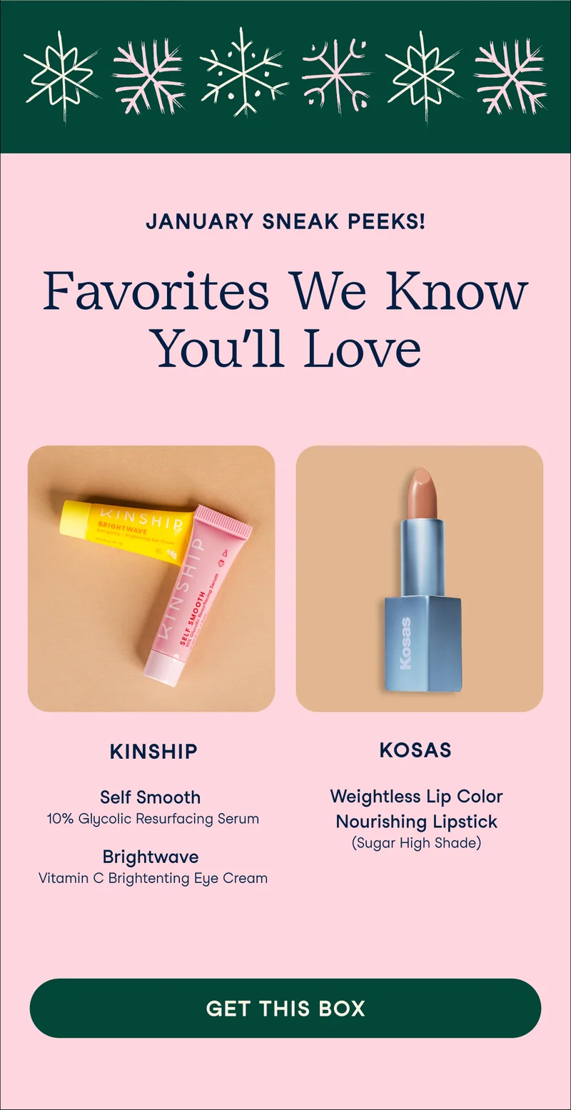 25% off your first box