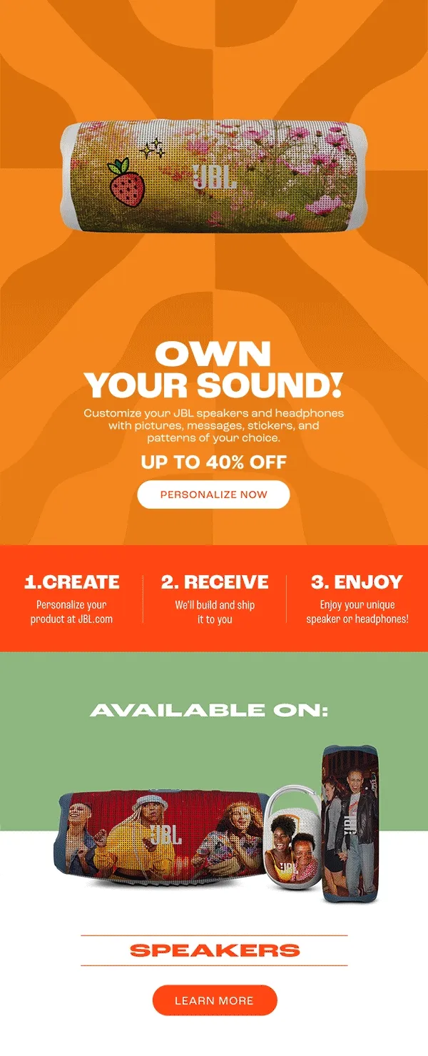 JBL Personalization