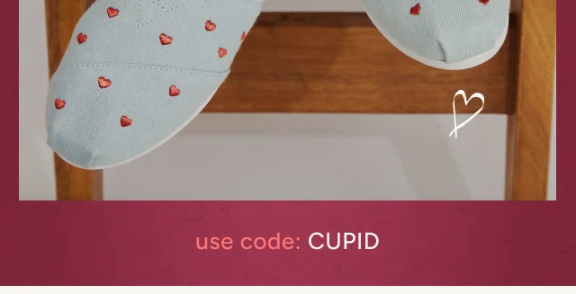 Denim Embroidered Hearts - Image