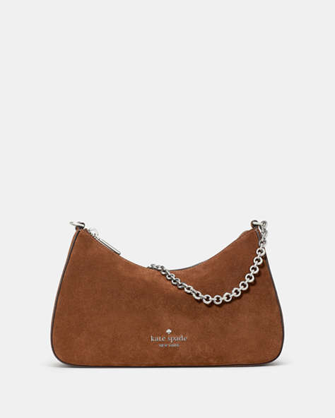 Margot Suede Shoulder Bag