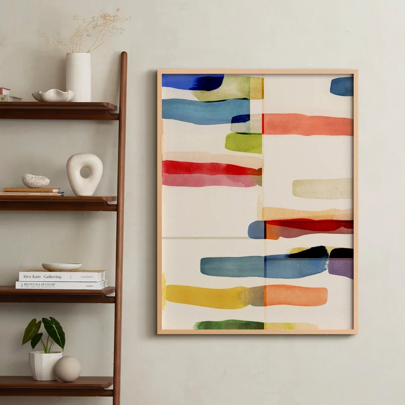 Color Cut 1 Limited Edition Fine Art Print 2 by Weronika Sumak | Minted