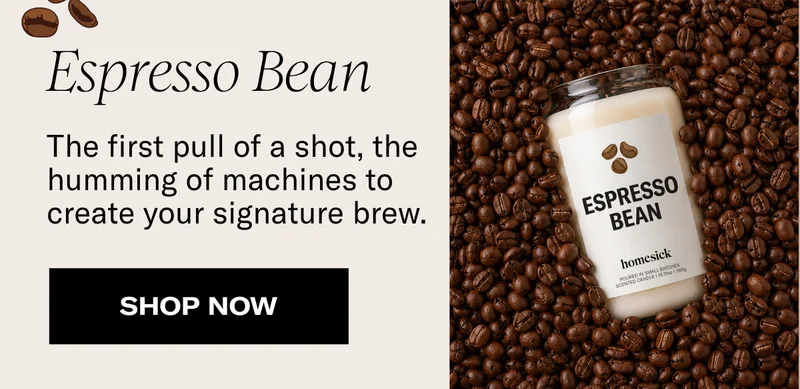 Espresso Bean | The first pull of a shot, the humming of machines to create your signature brew. | Shop Now