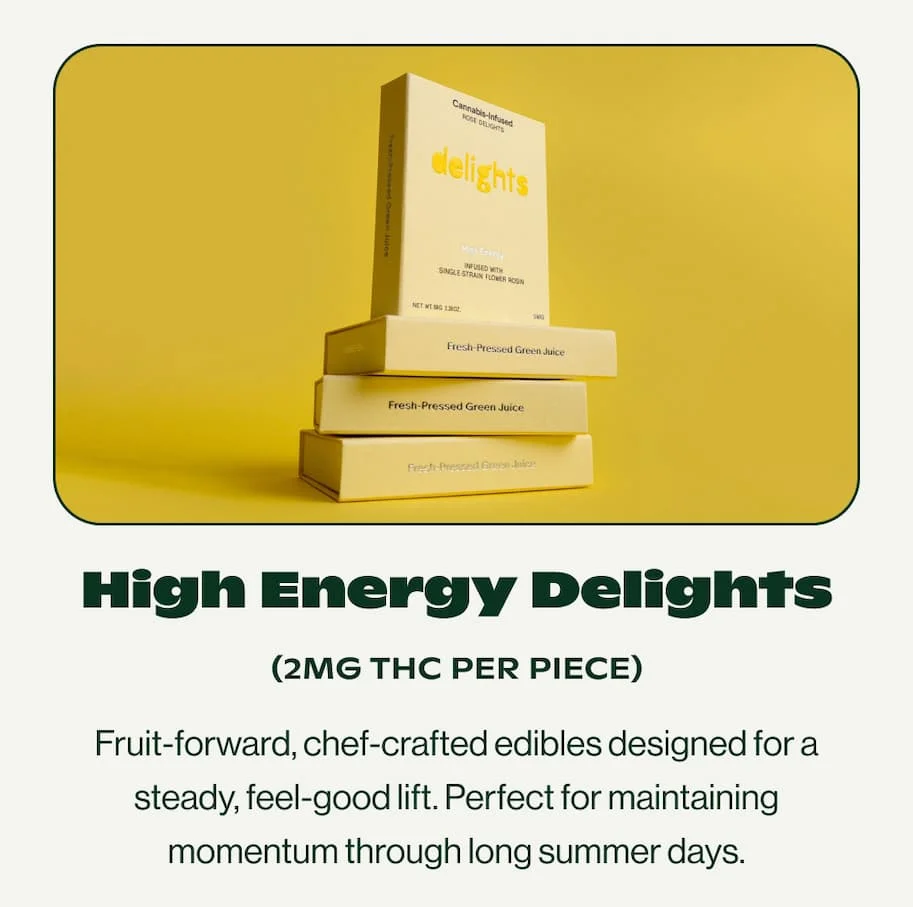 HIGH ENERGY DELIGHTS