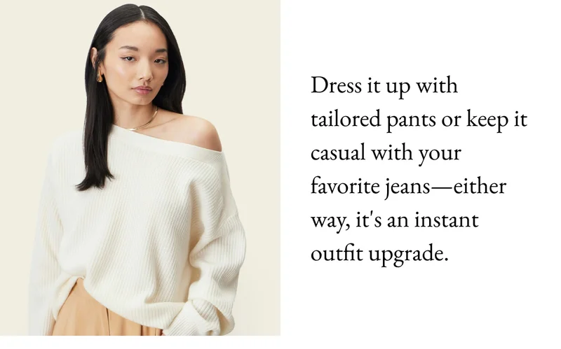 It's an instant outfit upgrade