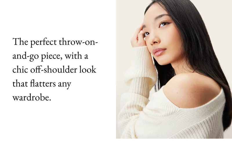 The perfect throw-on-and-go piece.