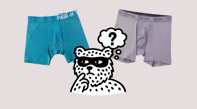 SuperCool boxer briefs and Quick Dry boxer briefs