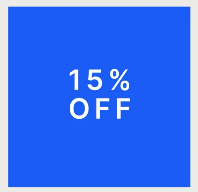 15% Off