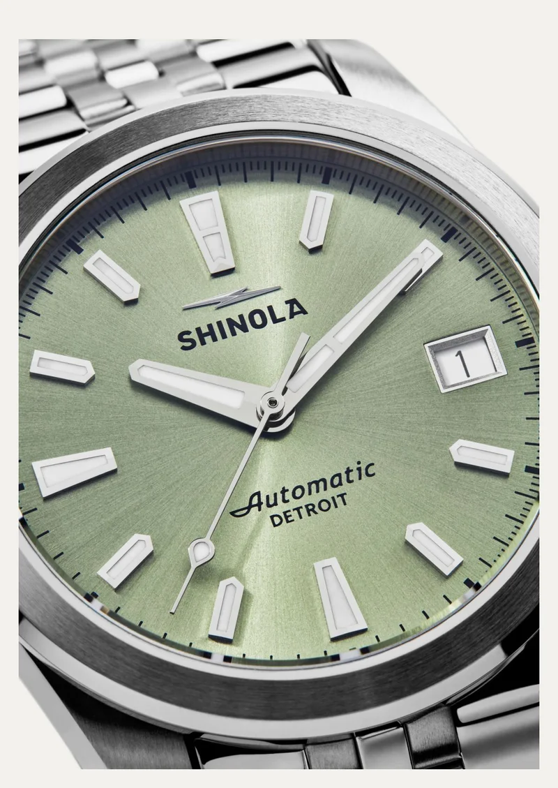 Our best-selling tribute to life's daily cadence is back in two all-new colorways—white and eucalyptus. Coming in at 36mm, this refined, elevated take on our flagship Monster watch is well-suited for any wrist and every occasion.