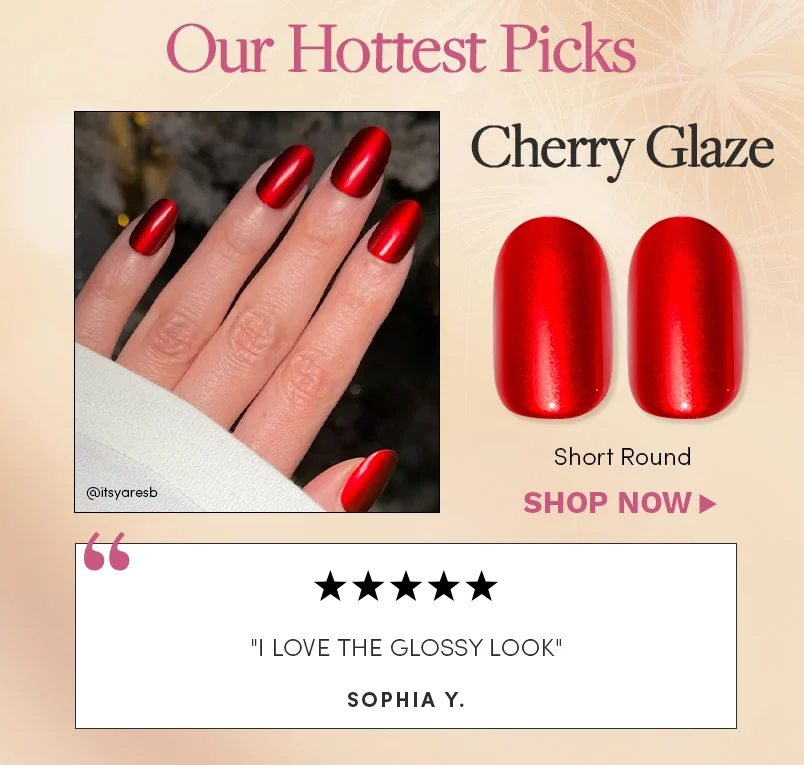 Shop 20% off Cherry Glaze with the code HOLIYAY