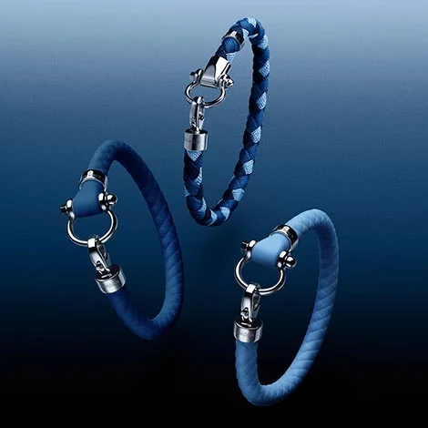 Three OMEGA AQUA SAILING Bracelets