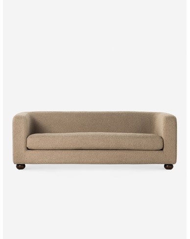 Jorge Sofa-Camel Sheepskin / 84"W
