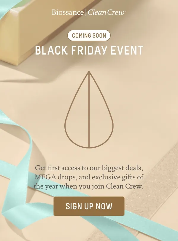 Coming Soon: Black Friday Event