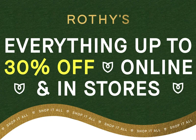 EVERYTHING UP TO 30% OFF Every style.