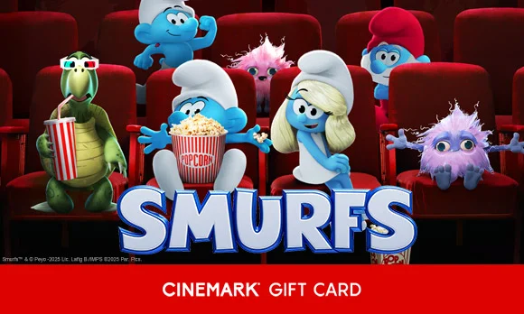 SMURFS | CINEMARK GIFT CARD
