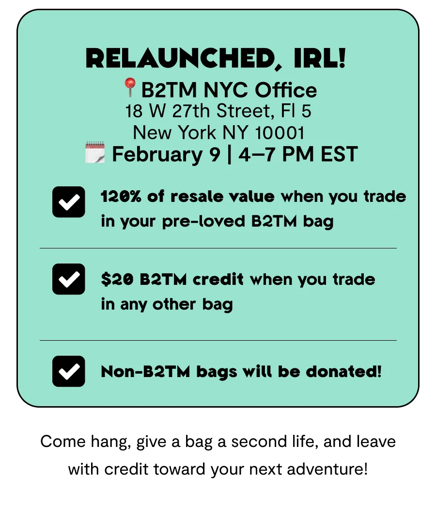 Relaunch Your Bag