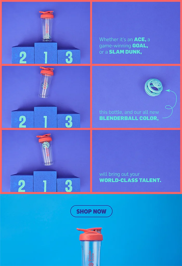 Showstopper Color Rush with New Aqua Ball