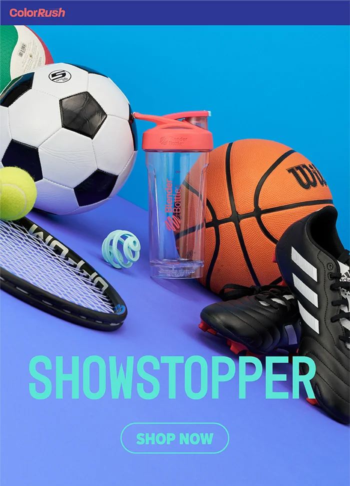 Showstopper Color Rush with New Aqua Ball