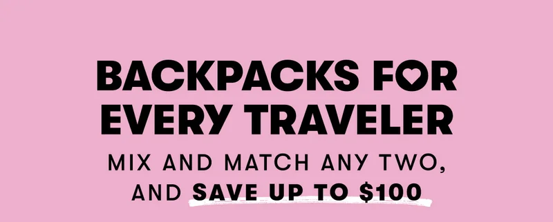 Mix & Match Travel Backpacks