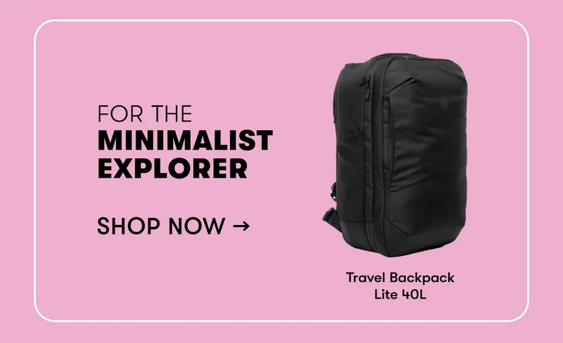 Pair two Travel Backpacks and save up to $100!