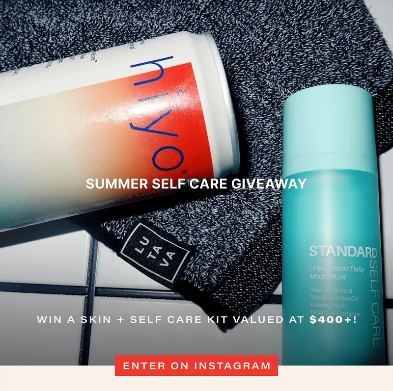 SUMMER OF SELF CARE GIVEAWAY: win a skin + self care kit valued at $400+! [ENTER ON INSTAGRAM]
