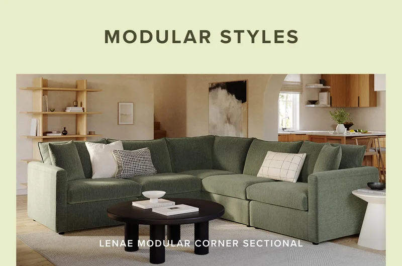 Modular styles.