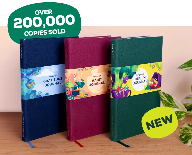 kurzgesagt Journals: Over 200,000 copies sold