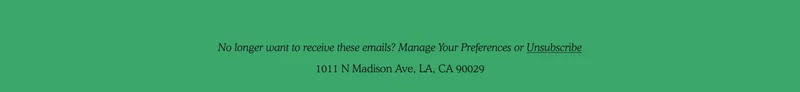Manage Preferences