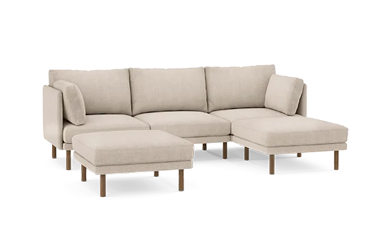 Field 4-Piece Sectional Lounger