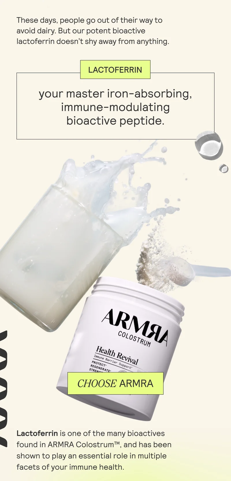 CHOOSE ARMRA