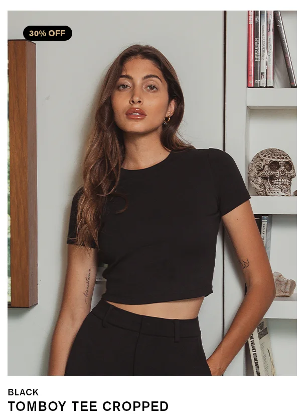 Tomboy Tee Cropped