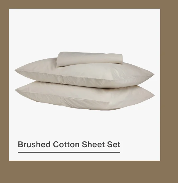 Shop Brushed Cotton Sheet Set