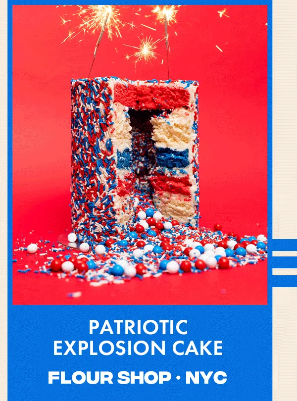 explosion cake