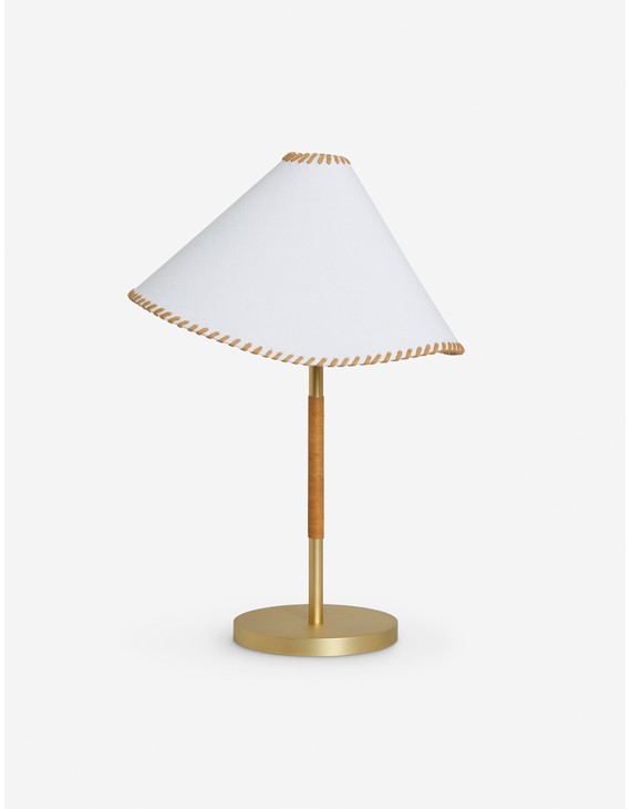 Arroyo Table Lamp by Élan Byrd-Brass
