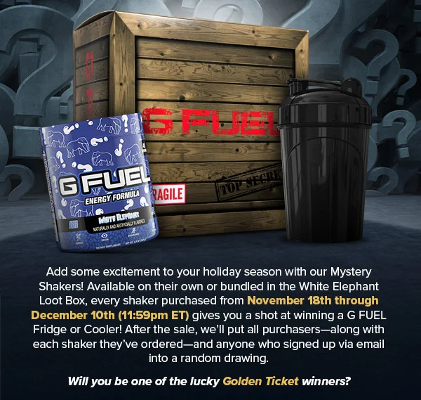 Every Mystery Shaker has a chance to win the ultimate prize!