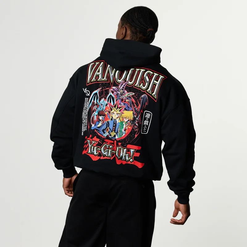 Image of YU-GI-OH! COLLAGE OVERSIZED HOODIE
