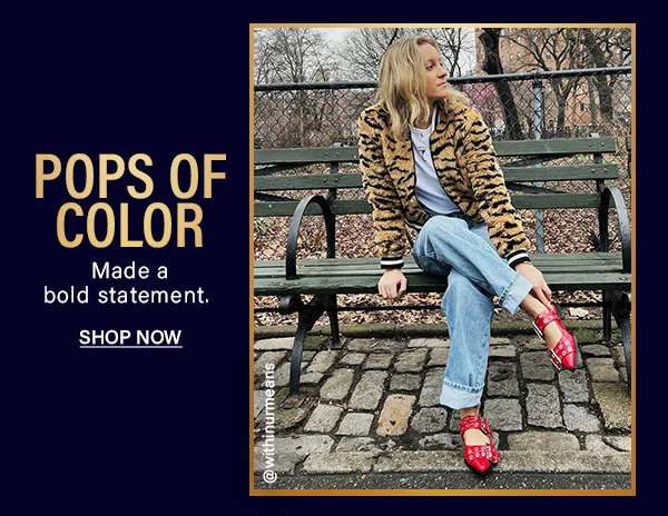 pop of color - graya