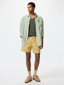 Linen Blend Easy Shorts | 5