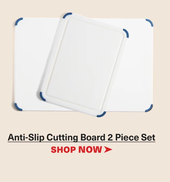 Anti-Slip Cutting Board 2 Piece SEt