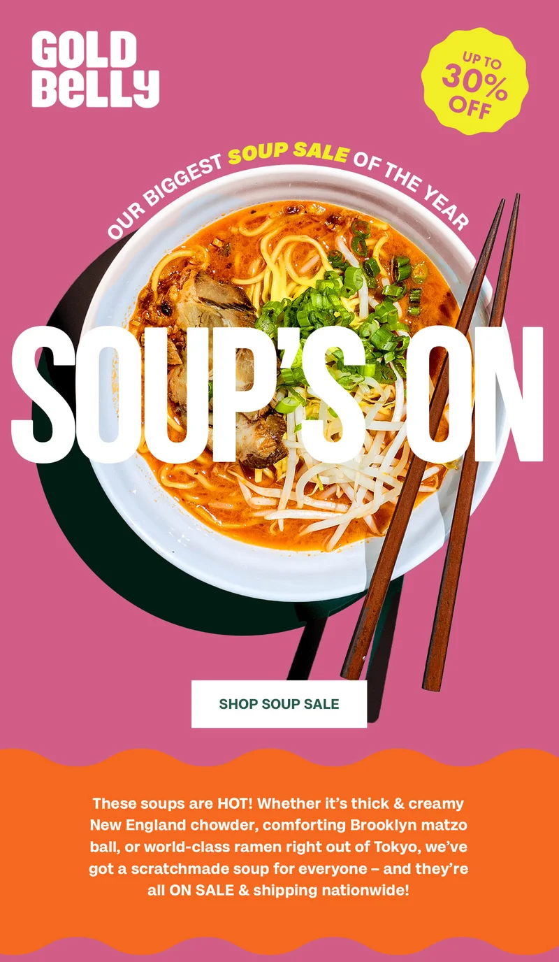 Soup Sale Soup Sale